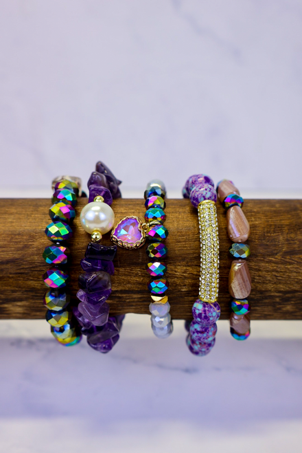 Stone By Stone Bracelet Set