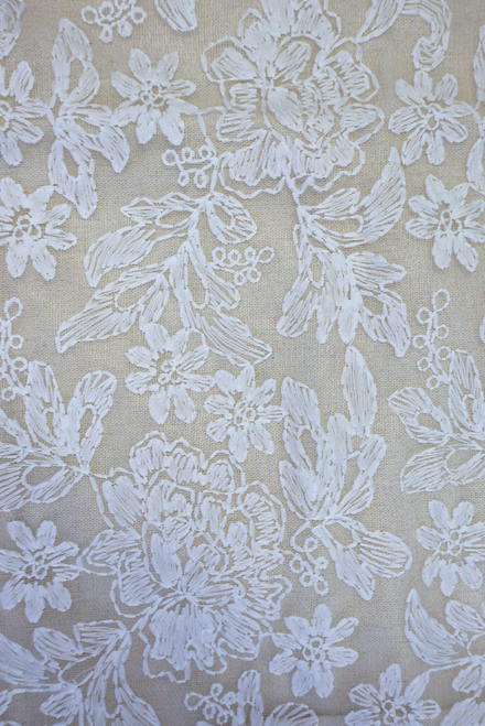 Set of 2 - French Lace Pillow Covers