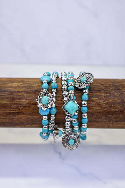 Worth The Miles Bracelet Set
