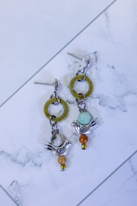 Chirp And Charm Earrings