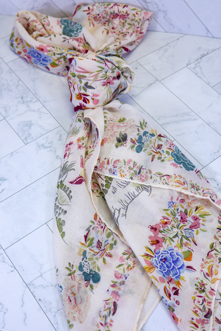 Afternoon Bloom Scarf *FINAL SALE*