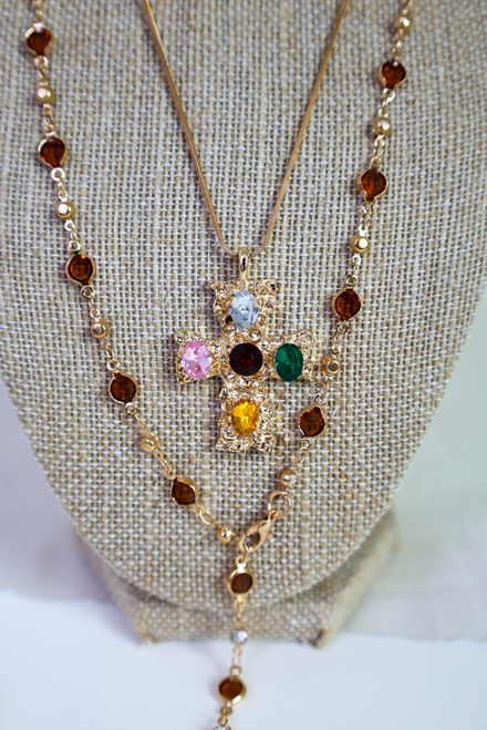 Every Color Tells A Story Necklace Set