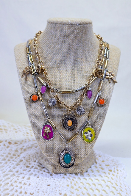 Bloom And Bauble Necklace Set