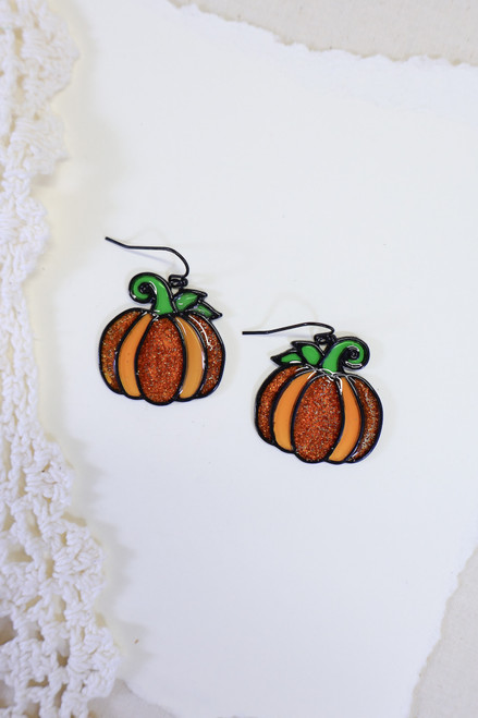 Harvest Time Earrings - Black