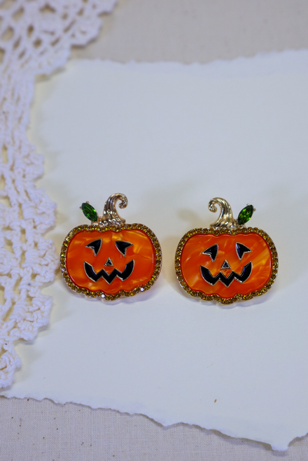 Jack O'Lantern Joy Earrings