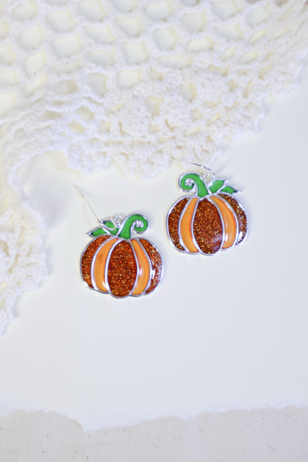 Harvest Time Earrings - Silver