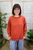 Snuggle Season Sweatshirt - Rust