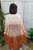 Match Made In Heaven Crochet Cardigan - Orange Ombre