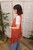 Just Be Yourself Vest - Orange