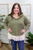 Seamingly So Top - Olive