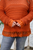 Loop There It Is Sweater - Orange