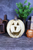 14" White Big Mouth Pumpkin
