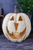 14" White Big Mouth Pumpkin