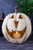 14" White Big Mouth Pumpkin