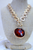 Link And You'll Miss It Necklace - Rust