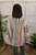 Worth The Stripe Cardigan - Sage
