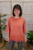 Last But Not Lace Top - Brick