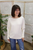 At Your Leisure Sweater Top - Cream