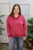Made To Unwind Sweater - Raspberry