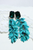 Teal The Show Earrings