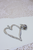 Two Of Hearts Necklace Set - Silver