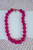 Mood Booster Necklace - Hot Pink