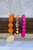 Brighten Things Up Bracelet Set - Pink/Orange