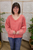 Seamingly So Top - Coral