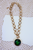 Link And You'll Miss It Necklace - Green