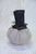 Primitive Pine And Jingle Bell Snowman Head