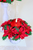 Leafy Poinsettia Candle Ring