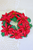 Leafy Poinsettia Candle Ring