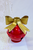 Red Metal Bell Taper Holder