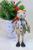 Standing Snowman With Hat - Recycled Metal