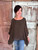 Afternoon Charm Top - Brown