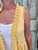 New Sensation Lace Vest - Yellow