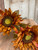 26" Red And Brown Sunflower Stems (Set of 2)