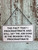 Distressed Procrastinate Sign