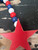 Red Star Bead Hanger