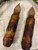 4" Burnt Mustard Timer Taper (Set of 2)