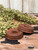 Rusty Mason Jar Taper Holder (Set of 2)