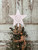White Washed Star Tree Topper - 9"
