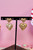 Queen Of Hearts Earrings - Gold Queen Of Hearts Earrings - Gold