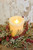 Flameless LED Wax Pillar Candle - Cream