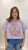 Peaceful Pause Sweatshirt Top - Lavender