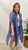 Spread The Sparkle Kimono - Blue