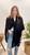 Made For Spring Poncho Wrap - Black