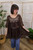 Bouquet Full Of Roses Top - Brown