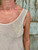 Glimmer Of Gorgeous Tank Top - CREAM