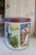 Postcard Tins Set Of 2 - Vintage Santa